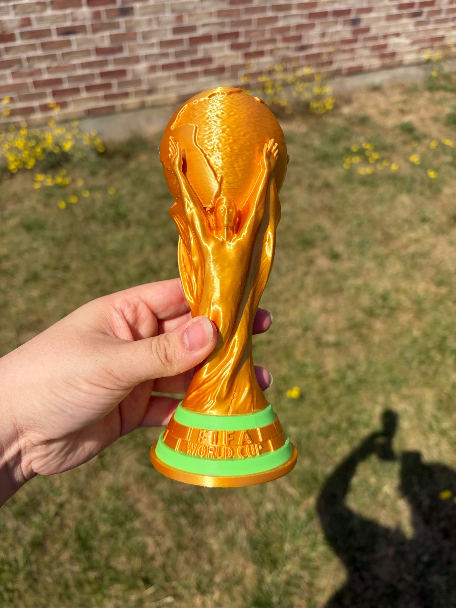 Copa do mundo impressão 3D 20 cm – photo 5